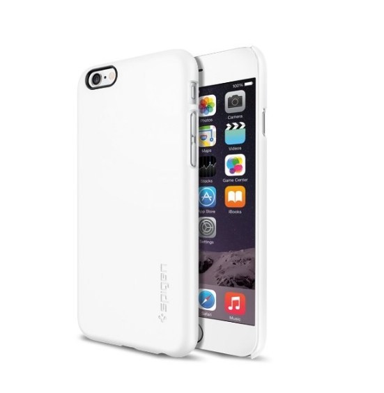 iPhone 6 Case SpigenThin Fit Exact-Fit shimmery white Premium Clear Hard Case for iPhone 6